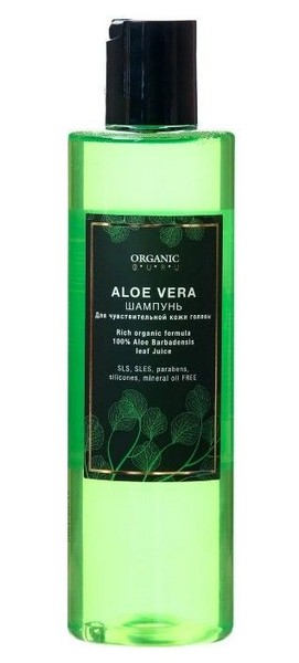 ORGANIC GURU ШАМПУНЬ АЛОЕ ВЕРА ШАМПУНЬ 250 МЛ №1