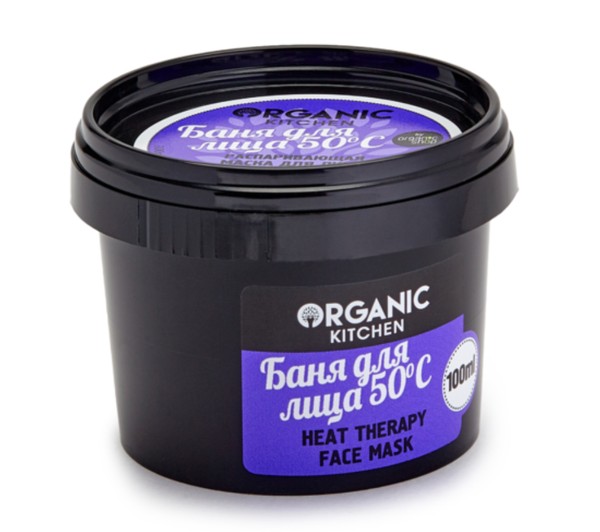ORGANIC KITCHEN МАСКА Д/ЛИЦА РАСПАРИВАЮЩАЯ БАНЯ ДЛЯ ЛИЦА 50°С МАСКА ДЛЯ ЛИЦА 100 МЛ №1