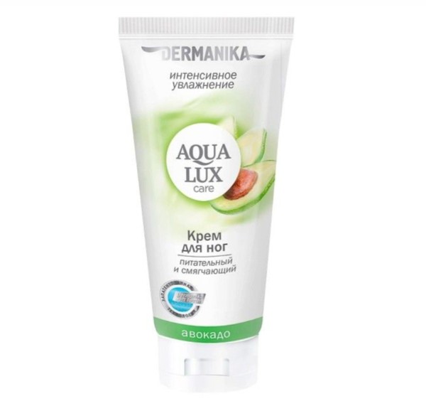 DERMANIKA AQUA LUX CARE КРЕМ Д/НОГ ПИТАТЕЛЬНЫЙ И СМЯГЧАЮЩИЙ АВОКАДО КРЕМ ДЛЯ НОГ  75 МЛ №1