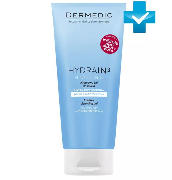 DERMEDIC HYDRAIN3 HIALURO ГЕЛЬ-КРЕМ Д/УМЫВАНИЯ ГЕЛЬ-КРЕМ 200 МЛ №1