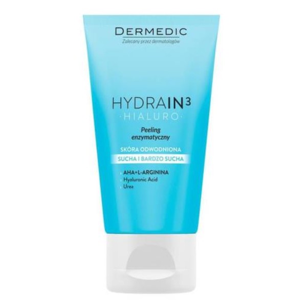 DERMEDIC HYDRAIN3 HIALURO ПИЛИНГ Д/ЛИЦА/ШЕИ/ДЕКОЛЬТЕ ЭНЗИМАТИЧЕСКИЙ ПИЛИНГ ДЛЯ ЛИЦА 50 МЛ №1