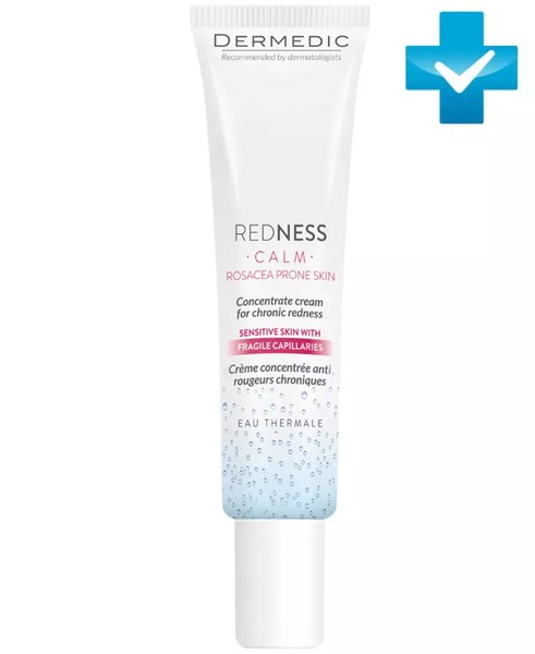 DERMEDIC REDNESS КРЕМ-КОНЦЕНТРАТ Д/КОЖИ С КУПЕРОЗОМ КОСМЕТИЧЕСКИЙ КРЕМ 40 МЛ №1