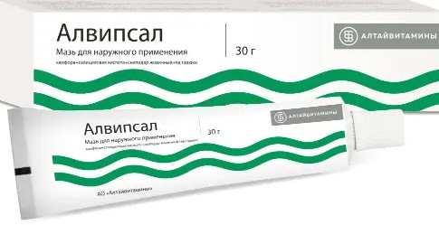 АЛВИПСАЛ МАЗЬ ДЛЯ НАРУЖНОГО ПРИМЕНЕНИЯ  30 Г №1
