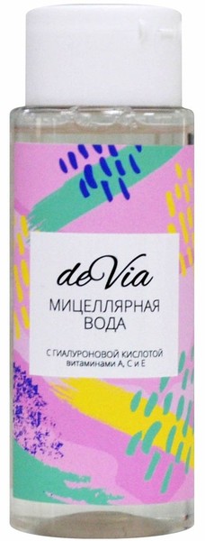 DEVIA МИЦЕЛЛЯРНАЯ ВОДА С ГИАЛУРОНОВОЙ КИСЛОТОЙ ВОДА МИЦЕЛЛЯРНАЯ 150 МЛ №1