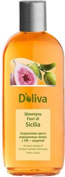 DOLIVA FIORI DI SICILIA АПЕЛ/ИНЖИР ШАМПУНЬ Д/СОХРАН ЦВЕТА ОКРАШ ВОЛОС ШАМПУНЬ 200 МЛ №1