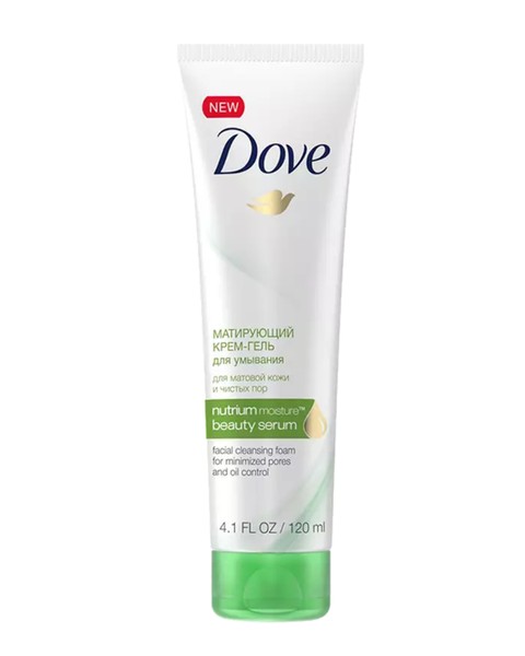 DOVE КРЕМ-ГЕЛЬ Д/УМЫВАНИЯ МАТИРУЮЩИЙ КРЕМ-ГЕЛЬ 120 МЛ №1