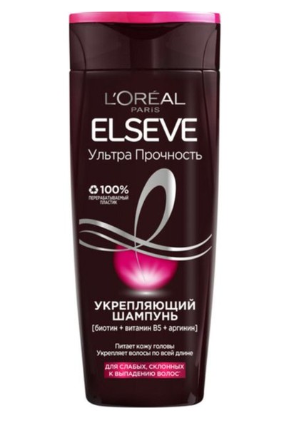 ELSEVE ШАМПУНЬ УЛЬТРА ПРОЧНОСТЬ ШАМПУНЬ 400 МЛ №1