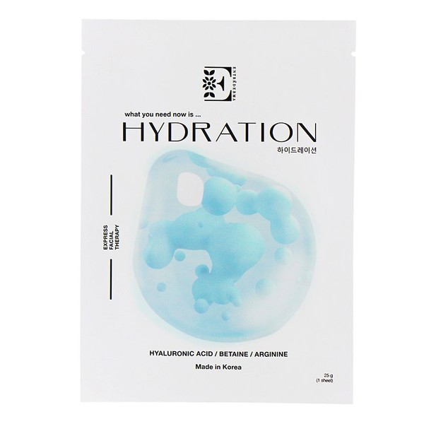 ENTREDERMA HYDRATION МАСКА Д/ЛИЦА ТКАН УВЛАЖНЯЮЩАЯ ГИАЛУРОН КИСЛОТОЙ/БЕТАИНОМ/АРГИНИНОМ МАСКА ТКАНЕВАЯ  25 Г №1