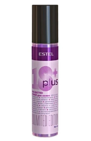 ESTEL 18 PLUS СПРЕЙ Д/ВОЛОС СПРЕЙ ДЛЯ ВОЛОС 200 МЛ №1