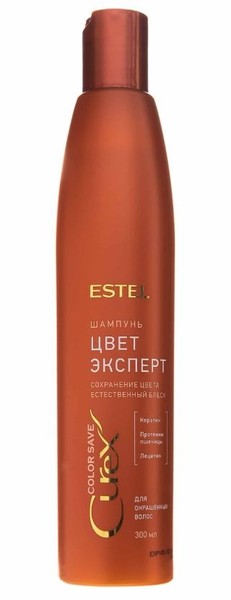 ESTEL CUREX COLOR SAVE ШАМПУНЬ ДЛЯ ОКРАШЕННЫХ ВОЛОС ШАМПУНЬ ДЛЯ ВОЛОС 300 МЛ №1