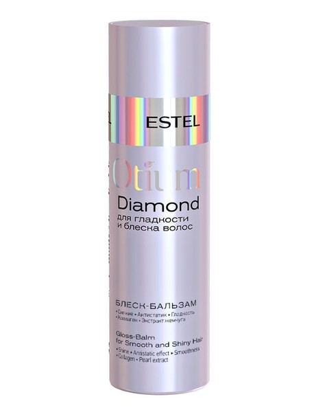 ESTEL PROFESSIONAL OTIUM DIAMOND БЛЕСК-ШАМПУНЬ ДЛЯ ВОЛОС ГЛАДКОСТЬ И БЛЕСК ШАМПУНЬ 250 МЛ №1