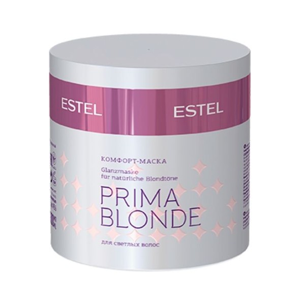 ESTEL PROFESSIONAL PRIMA BLONDE КОМФОРТ-МАСКА Д/СВЕТЛЫХ ВОЛОС МАСКА ДЛЯ ВОЛОС 300 МЛ №1