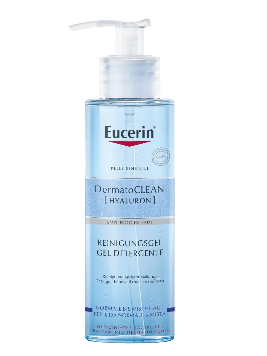 EUCERIN DERMATOCLEAN ГЕЛЬ Д/УМЫВАНИЯ ОСВЕЖАЮЩИЙ И ОЧИЩАЮЩИЙ ГЕЛЬ ДЛЯ УМЫВАНИЯ  200 МЛ №1