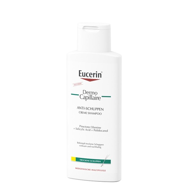 EUCERIN DERMO CAPILLAIRE ШАМПУНЬ-КРЕМ ПРОТИВ ПЕРХОТИ КРЕМ-ШАМПУНЬ 250 МЛ №1