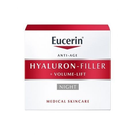 EUCERIN HYALURON-FILLER+VOLUME-LIFT КРЕМ Д/НОЧНОГО УХОДА ЗА СУХОЙ КОЖЕЙ КРЕМ ДЛЯ ЛИЦА И ШЕИ  50 МЛ №1