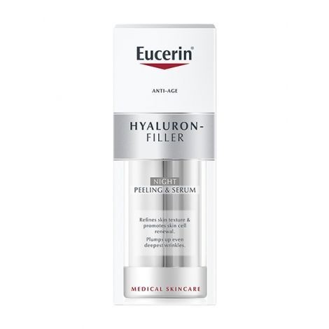 EUCERIN HYALURON-FILLER ЭКСФОЛИАНТ-СЫВОРОТКА НОЧНОЙ КОСМЕТИЧЕСКАЯ СЫВОРОТКА  30 МЛ №1