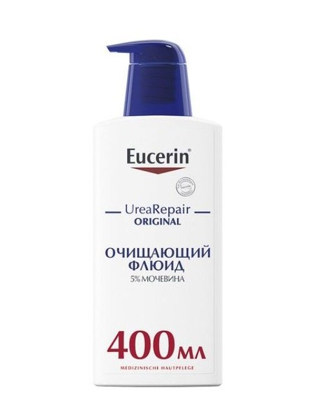 EUCERIN UREAREPAIR ORIGINAL ФЛЮИД ОЧИЩАЮЩИЙ КОСМЕТИЧЕСКИЙ ФЛЮИД 400 МЛ №1