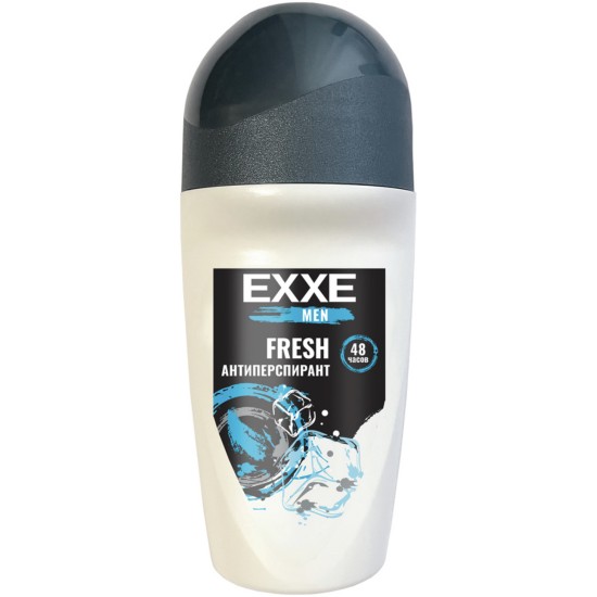 EXXE MEN FRESH ДЕЗОДОРАНТ АНТИПЕРСПИРАНТ РОЛИК МУЖСКОЙ ДЕЗОДОРАНТ ШАРИКОВЫЙ 50 МЛ №1