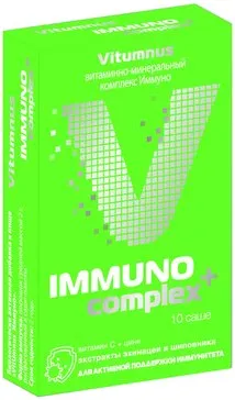 VITUMNUS ИММУНО КОМПЛЕКС ДЛЯ ИММУНИТЕТА ПОРОШОК ДЛЯ ПРИГОТОВЛЕНИЯ ОРАЛЬНОГО РАСТВОРА  2 Г №10