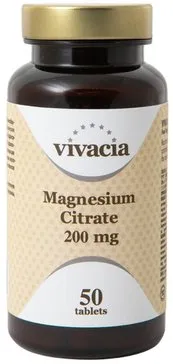VIVACIA МАГНИЯ ЦИТРАТ ТАБЛЕТКИ 200 МГ №50