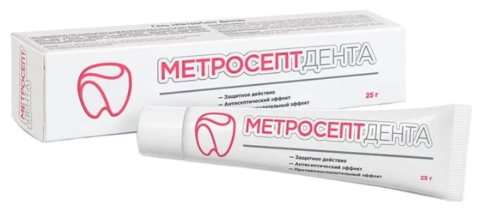МЕТРОСЕПТ ДЕНТА ГЕЛЬ Д/ДЕСЕН ГЕЛЬ ДЛЯ ПОЛОСТИ РТА 25 Г №1