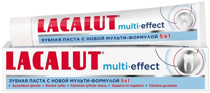 LACALUT З/ПАСТА МУЛЬТИ-ЭФФЕКТ ЗУБНАЯ ПАСТА КОМПЛЕКСНАЯ 50 МЛ №1