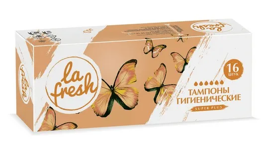 LA FRESH ТАМПОНЫ SUPER ТАМПОНЫ SUPER №16