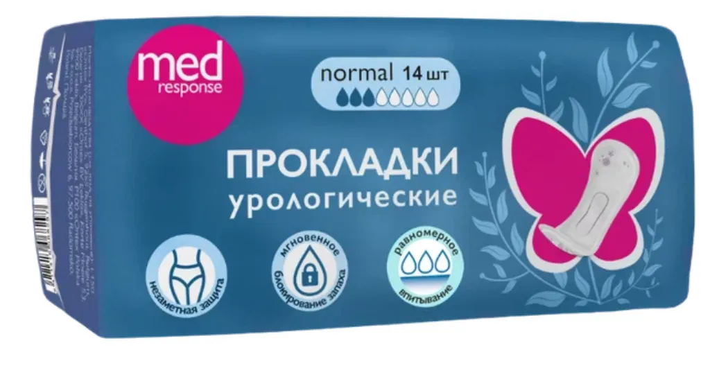 MEDRESPONSE ПРОКЛАДКИ УРОЛОГИЧЕСКИЕ NORMAL     №14