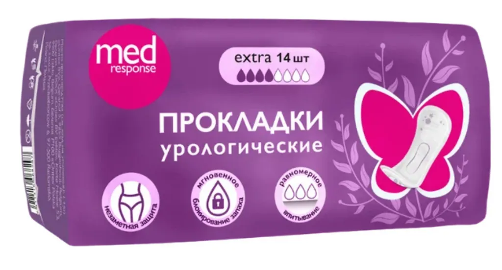 MEDRESPONSE ПРОКЛАДКИ УРОЛОГИЧЕСКИЕ EXTRA     №14