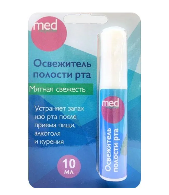 MEDRESPONSE СПРЕЙ ДЛЯ ПОЛОСТИ РТА МЯТНАЯ СВЕЖЕСТЬ СПРЕЙ ДЛЯ ПОЛОСТИ РТА  10 МЛ №1