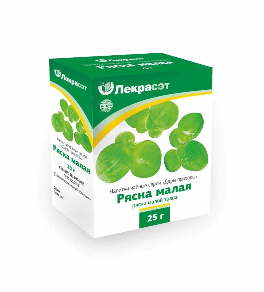 РЯСКА МАЛАЯ ТРАВА ЧАЙНЫЙ НАПИТОК  25 Г №1