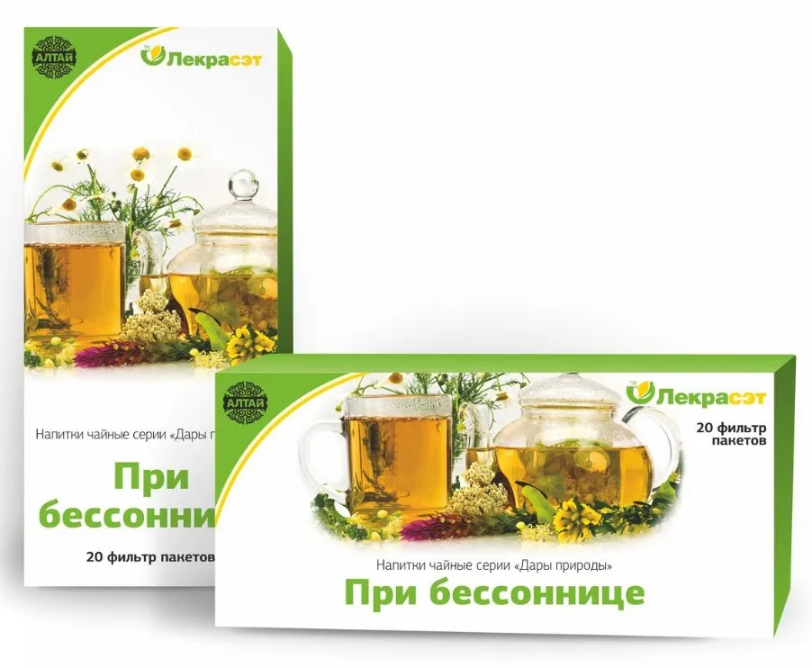 ПРИ БЕССОННИЦЕ ЧАЙНЫЙ НАПИТОК 1,5 Г   №20