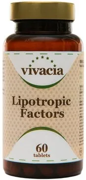 VIVACIA LIPOTROPIC FACTORS ТАБЛЕТКИ 1560 МГ №60