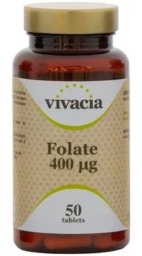 VIVACIA FOLATE ТАБЛЕТКИ 400 МКГ №50