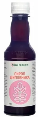 СЕРДЦЕ КОНТИНЕНТА ШИПОВНИКА ПЛОДЫ (ЗОЛОТАЯ КАПЛЯ ШИПОВНИК) СИРОП  250 МЛ №1