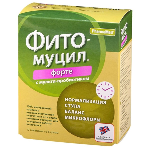 ФИТОМУЦИЛ ФОРТЕ ПОРОШОК  5 Г №10