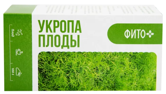 ФИТО+ УКРОПА ПЛОДЫ РАСТИТЕЛЬНОЕ СЫРЬЕ  100 Г №1