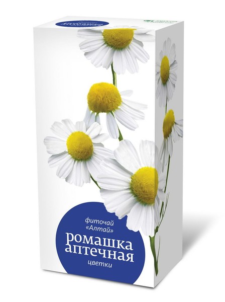 АЛТАЙ РОМАШКА АПТЕЧНАЯ ЦВЕТКИ САШЕ-ПАКЕТИКИ  1,5 Г №20