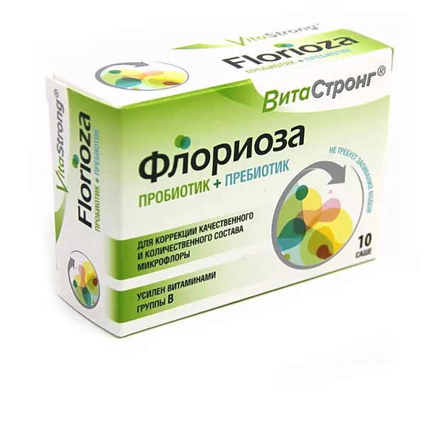 ВИТАСТРОНГ ФЛОРИОЗА ПОРОШОК  1,7 Г №10