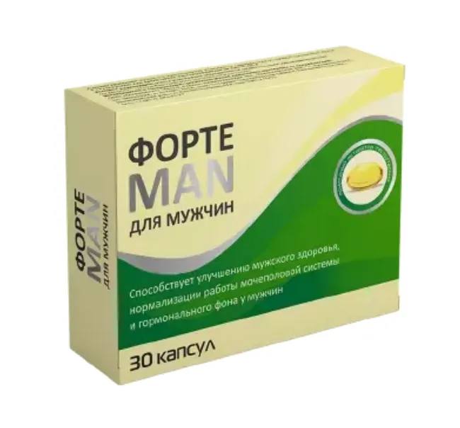ТМА (АПРЕЛЬ) ФОРТЕ МАN КАПСУЛЫ  1300 МГ №30