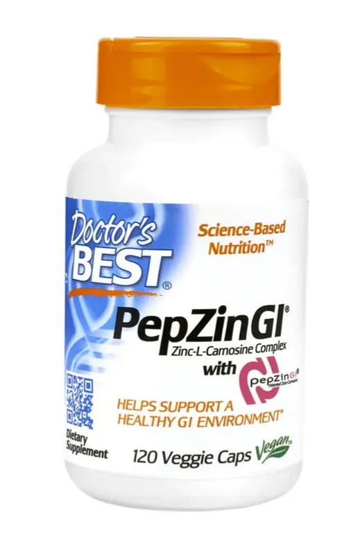 DOCTORS BEST ХЕЛАТ ЦИНКА + L-КАРНОЗИН (PEPZINGL) КАПСУЛЫ  220 МГ №120