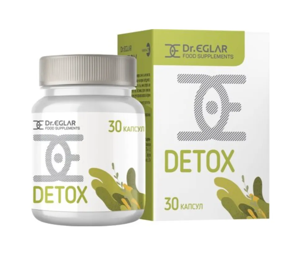 DR EGLAR/ДОКТОР ЭГЛАР ДЕТОКС (DETOX) КАПСУЛЫ  500 МГ №30