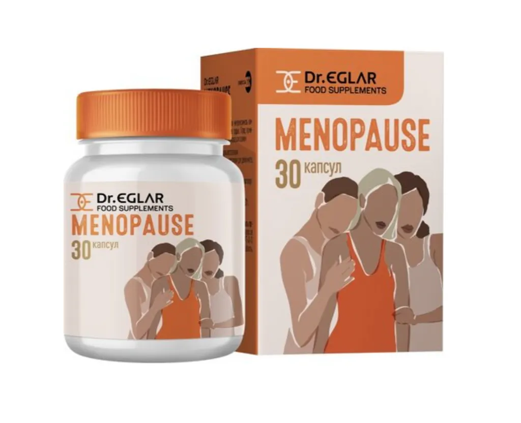 DR EGLAR/ДОКТОР ЭГЛАР МЕНОПАУЗА (MENOPAUSE) КАПСУЛЫ  625 МГ №30