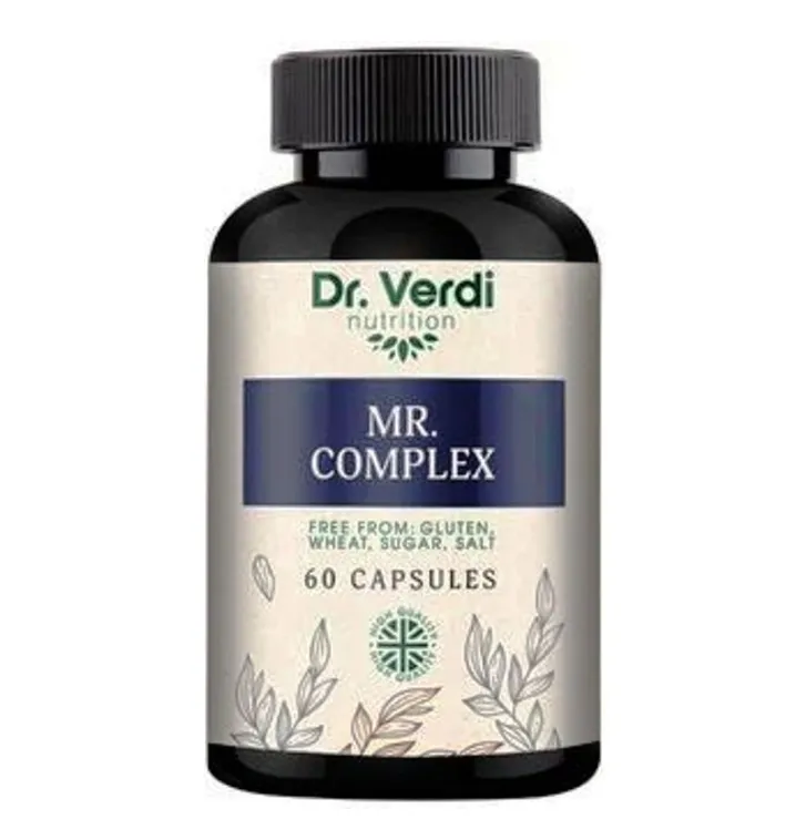 DR.VERDI/ДОКТОР ВЕРДИ МИСТЕР КОМПЛЕКС (MR COMPLEX) КАПСУЛЫ  600 МГ №60
