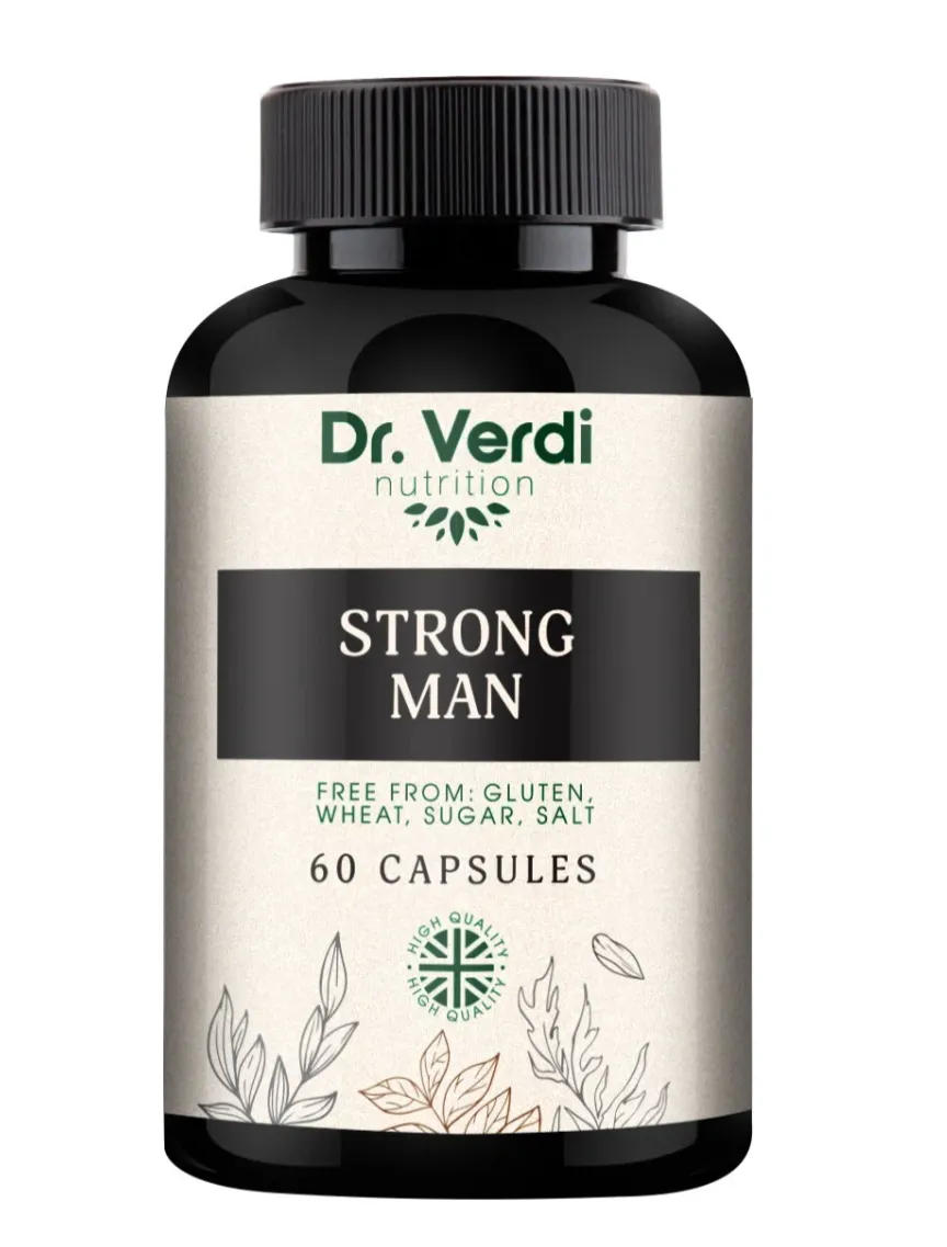 DR.VERDI/ДОКТОР ВЕРДИ СТРОНГ МЭН (STRONG MAN) КАПСУЛЫ  600 МГ №60