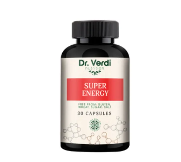 DR.VERDI/ДОКТОР ВЕРДИ СУПЕР ЭНЕРДЖИ КАПСУЛЫ  600 МГ №30