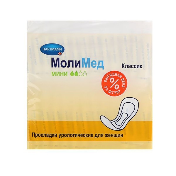 MOLIMED CLASSIC MINI ПРОКЛАДКИ УРОЛОГИЧЕСКИЕ    №28