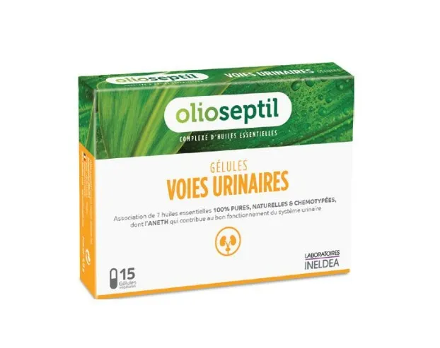 OLIOSEPTIL/ОЛИОСЕПТИЛ УРИНАРЕС ДЛЯ МОЧЕВЫВОДЯЩИХ ПУТЕЙ КАПСУЛЫ    №15