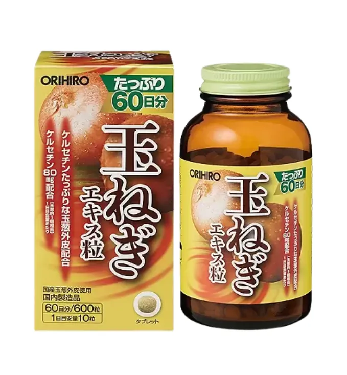 ORIHIRO ЭКСТРАКТ ЛУКА ТАБЛЕТКИ  240 МГ №600