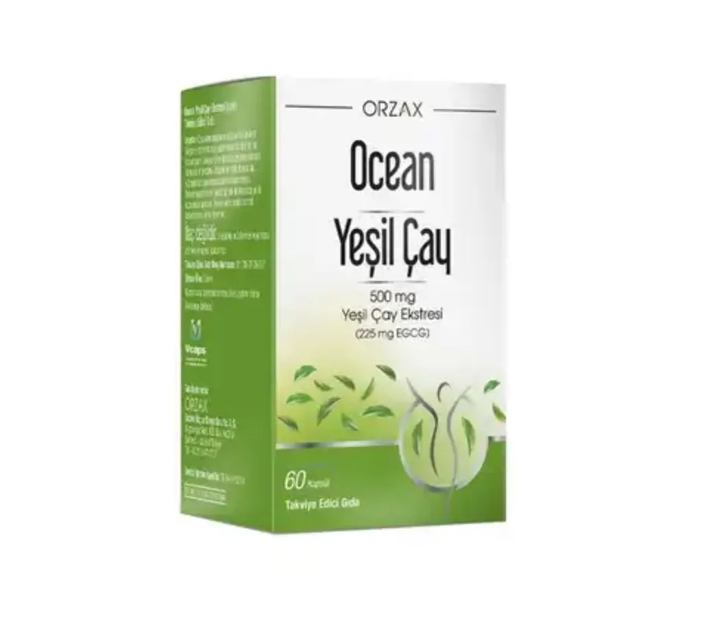 ORZAX ОКЕАН GREEN TEA/ЗЕЛЕНЫЙ ЧАЙ КАПСУЛЫ    №60